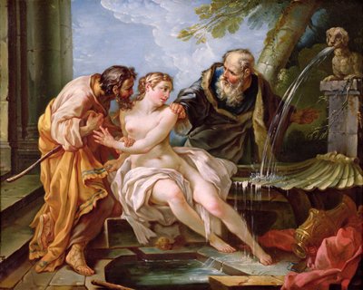 Suzanna and the Elders, 1746 by Joseph Marie the Younger Vien